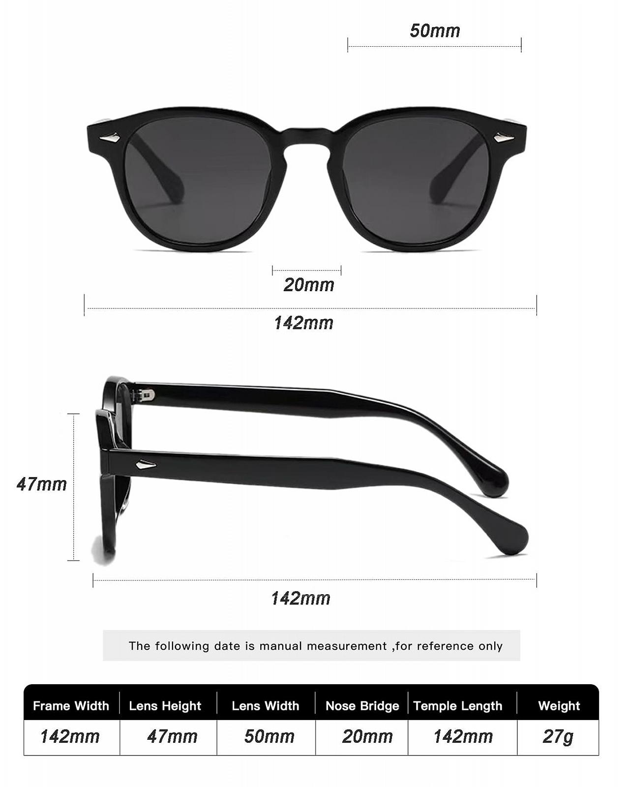 Сонцезахисні окуляри овальні ретро HWYYLX для чоловіків та жінок, круглі, фото №5