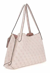 Сумка GUESS Sora Girlfriend Carryall Dusty Rose Logo ціна на synthetic.ua - Фото 1 Сумка GUESS Sora Girlfriend Carryall Dusty Rose Logo synthetic.ua - Фото 1