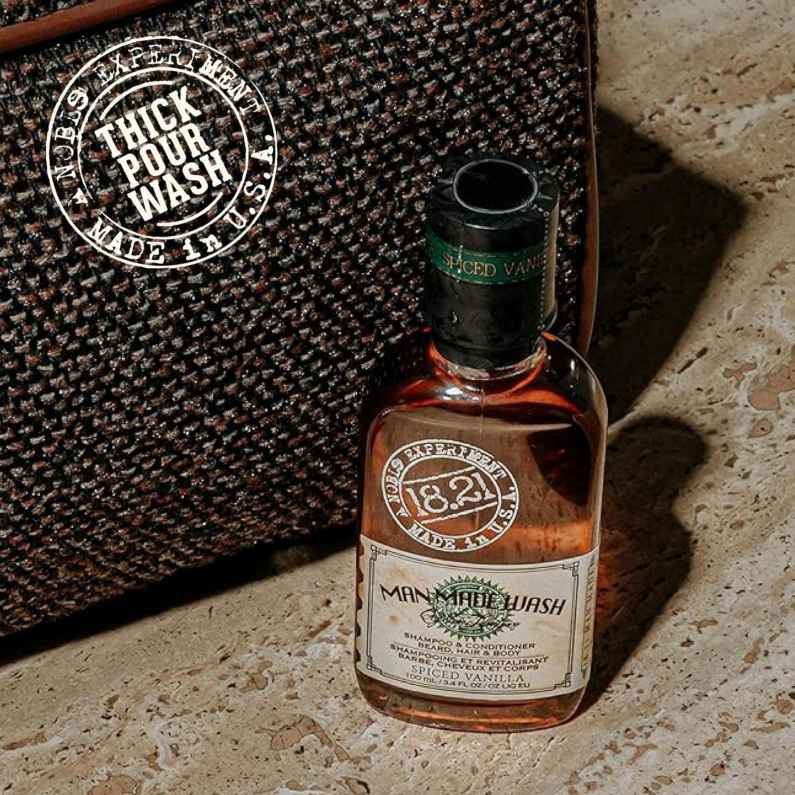 Гель для душу 18.21 Man Made Wash Vanilla Spices 950 мл, фото №6