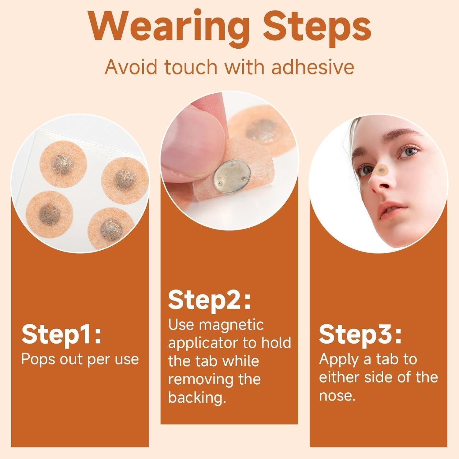 Смужка на ніс магнітна, 60 днів, фото №5 Смужка на ніс магнітна, 60 днів, фото №5