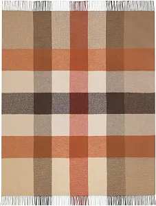 Плед Biederlack Desire с бахромой Цвет Camel Размер 130 x 170 см - Фото 1