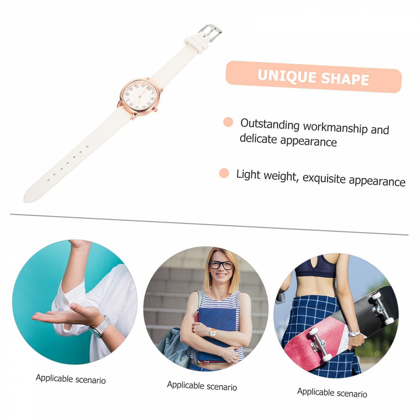 Жіночий годинник Retro Healvian Кварцовий з цифровим дизайном, фото №8