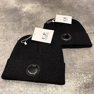 Шапка C P Company черная gu010 - Фото 1