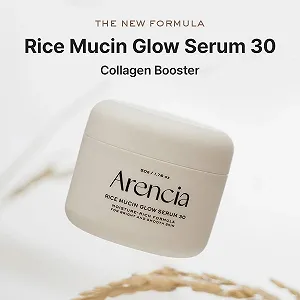Сироватка-маска для обличчя Arencia Rice Mucin Overnight Glow 50 мл з гіалуроновою кислотою synthetic.ua - Фото 1