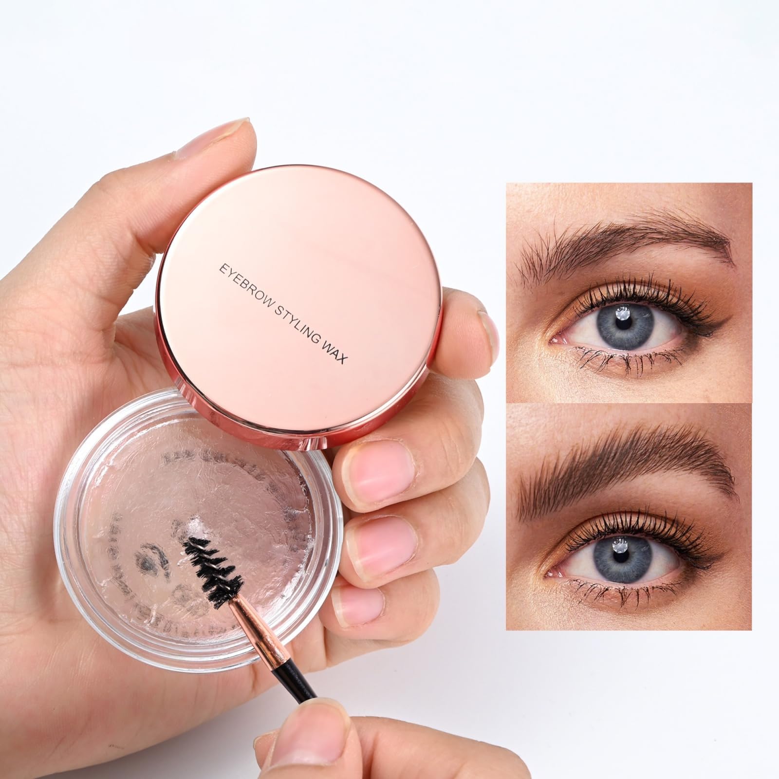 Гель NAOLVE для бровей прозрачный длительного действия, фото №7 Гель NAOLVE для бровей прозрачный длительного действия, фото №7