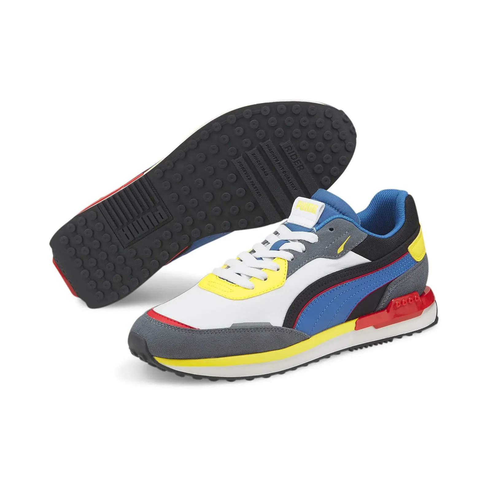 Кросівки PUMA City Rider Unisex сірий чорний, фото №1 Кросівки PUMA City Rider Unisex сірий чорний, фото №1