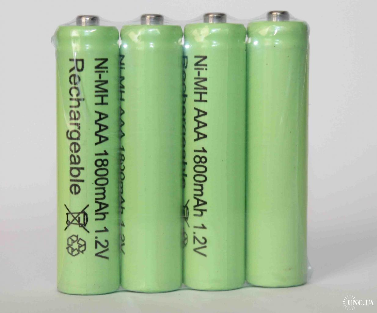 Аккумулятор ААА 1800mAh, фото №1