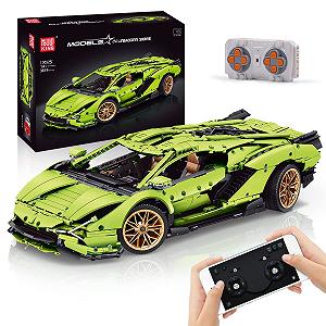 Набір Mould King Technic 13057s Спортивний автомобіль Конструктор з дистанційним керуванням 1:8 3868 шт. - Фото 1