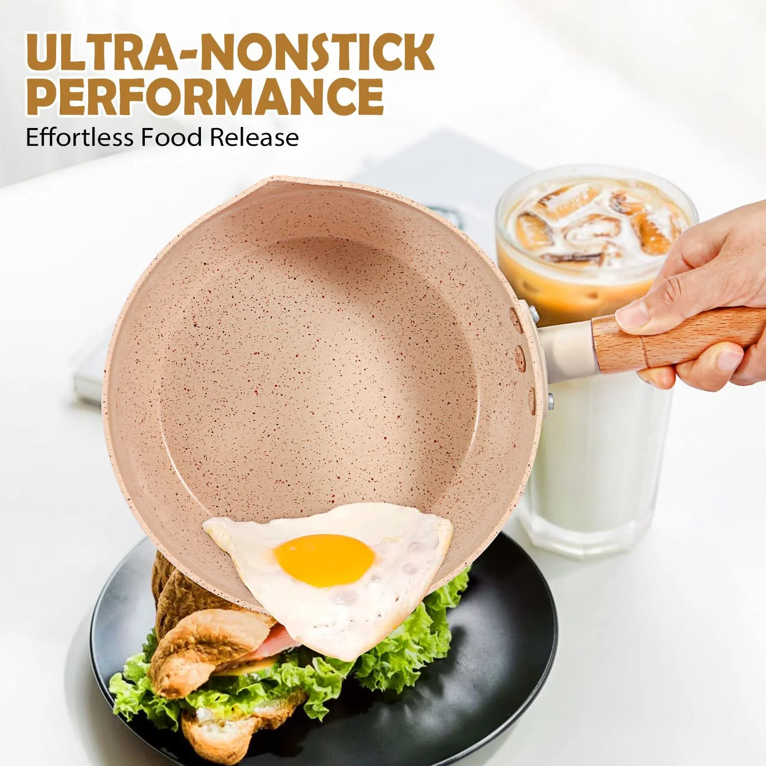 Каструля BUNDLEPRO 2.0 л, бежева, фото №4 Каструля BUNDLEPRO 2.0 л, бежева, фото №4