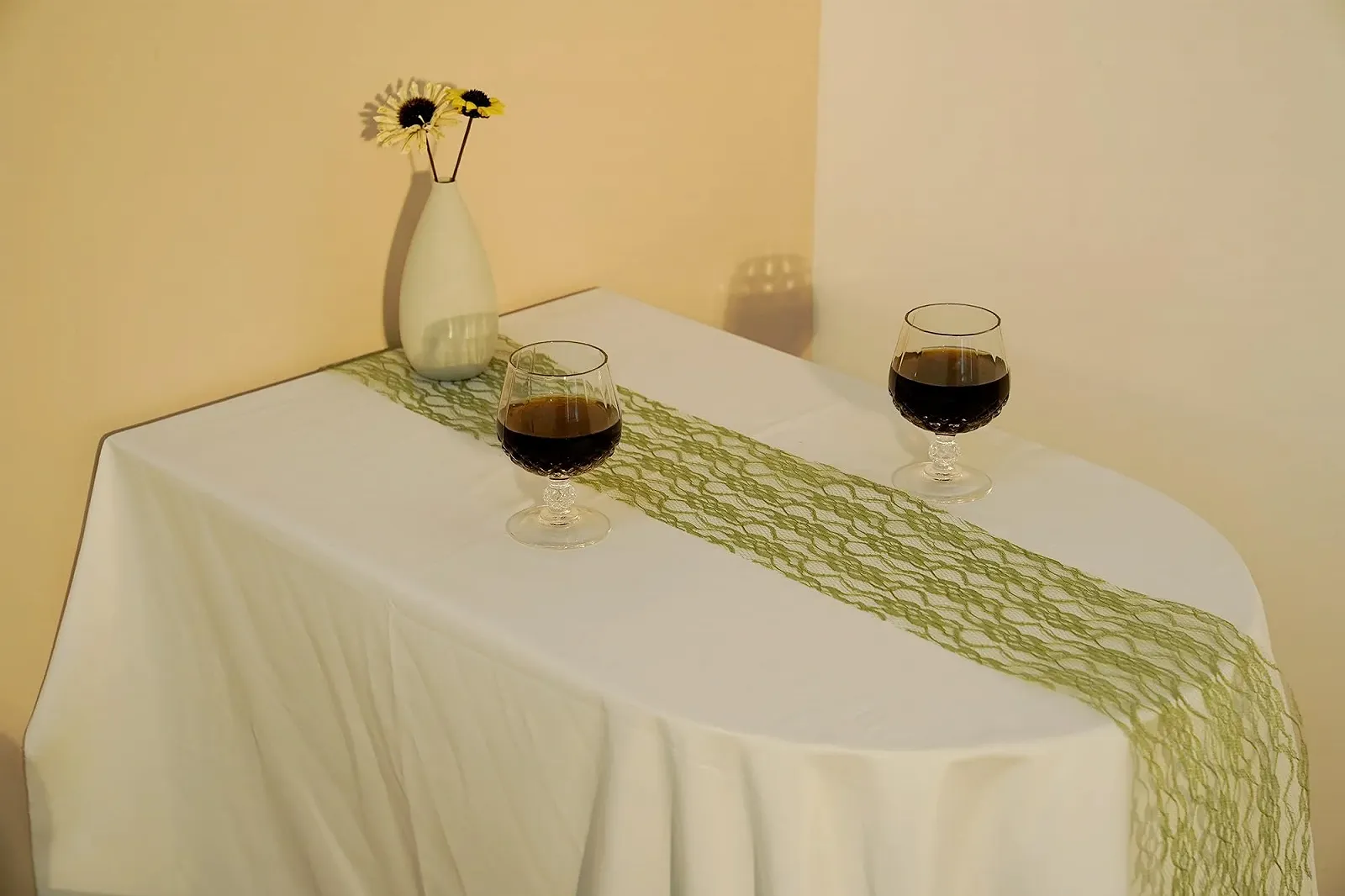 Ранер OSVINO Lace 15 см x 25 м Зелений, фото №3 Ранер OSVINO Lace 15 см x 25 м Зелений, фото №3