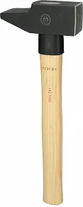 Молоток слюсарний KS Tools 142.1100 французька форма з ясеневою рукояткою 1000 г synthetic.ua - Фото 1
