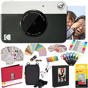 Фотоаппарат мгновенной печати Kodak Printomatic Bundle 5 Мп Черный - Фото 1