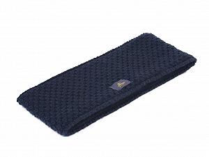 Вязаная повязка AW2018 Темно-синий synthetic.ua - Фото 1