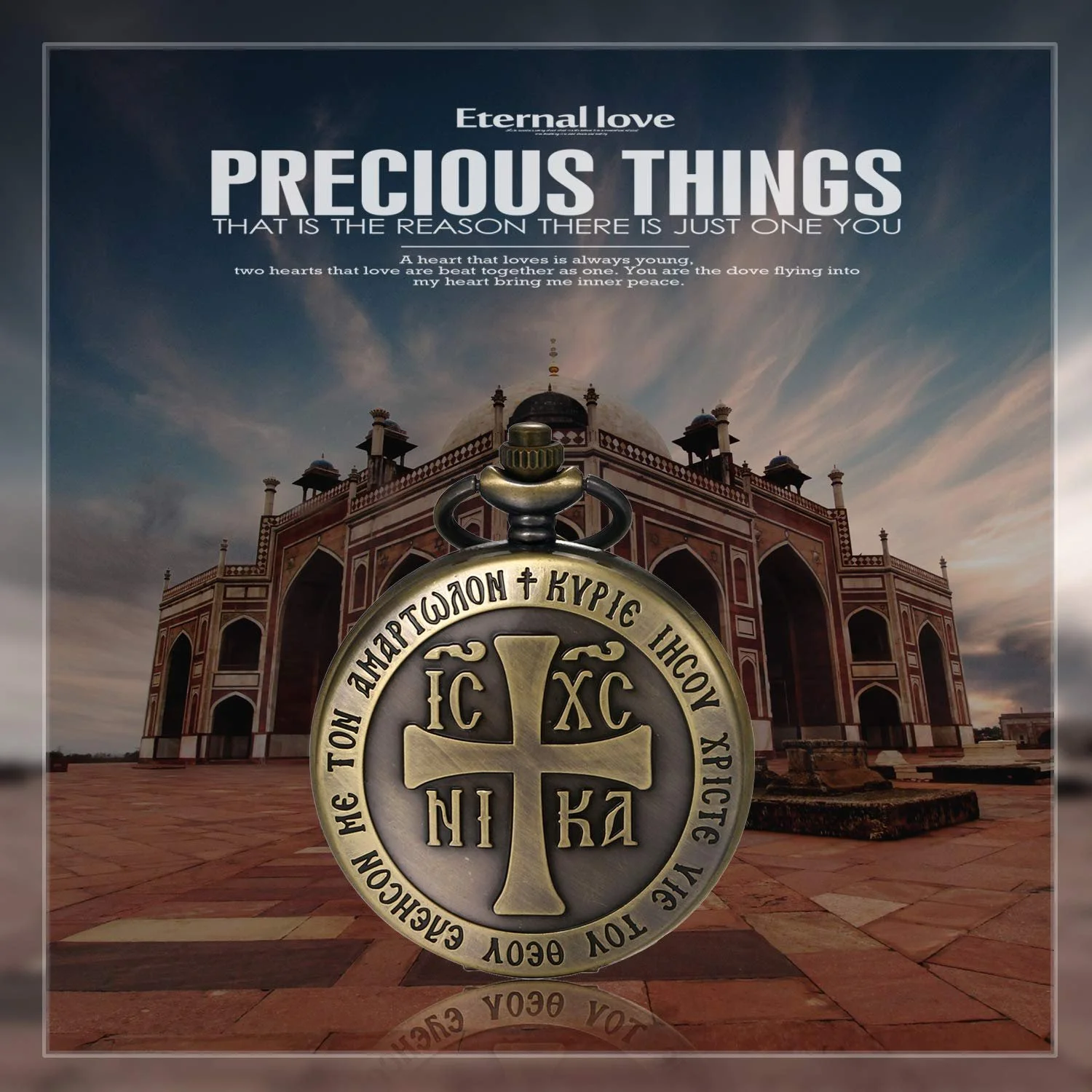 Карманные часы JewelryWe Ретро Самолет/Сова/Индеец Старик/Крест Цепочка Бронзовый, фото №5 Карманные часы JewelryWe Ретро Самолет/Сова/Индеец Старик/Крест Цепочка Бронзовый, фото №5