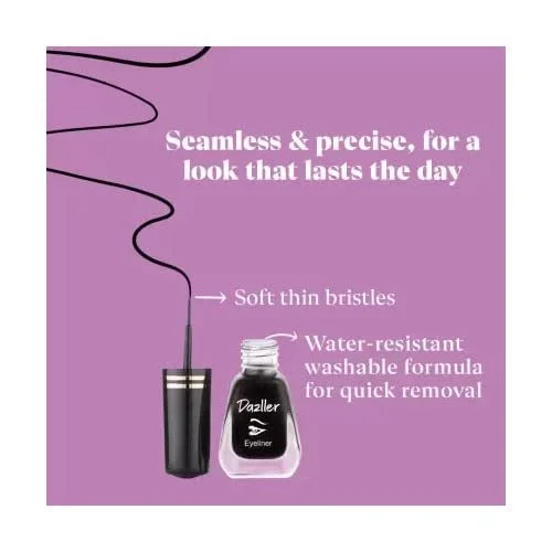 Eyeliner Eyetex Dazller 6.5 мл Matte Finish (упаковка из 2), фото №5