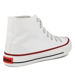 Кеди PAYMA Текстильні для жінок і чоловіків Hi-Top Low Top Low High Прості і платформа Гумова підошва - Фото 1