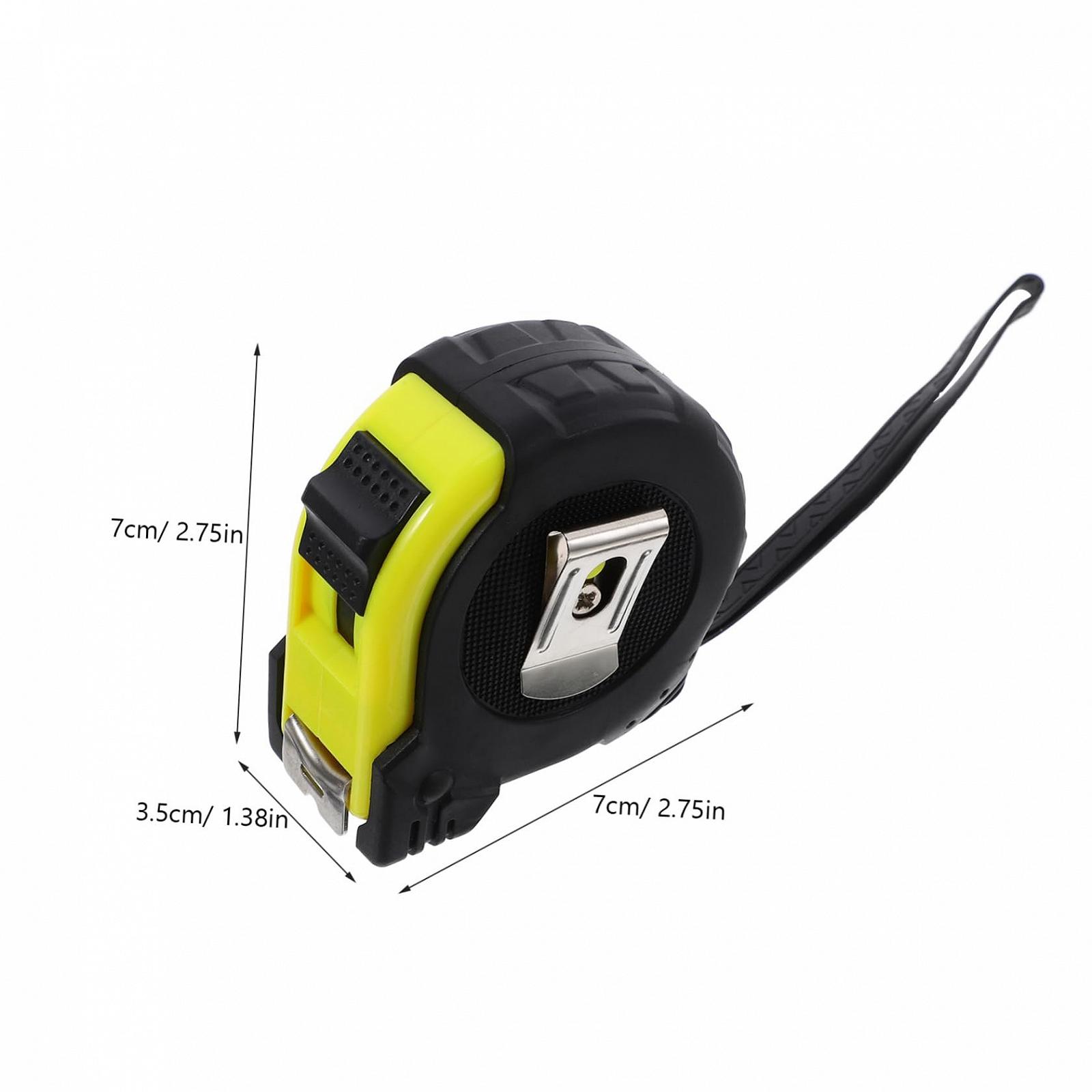 Рулетка Lurrose 5 м, вуглецева сталь, фото №2