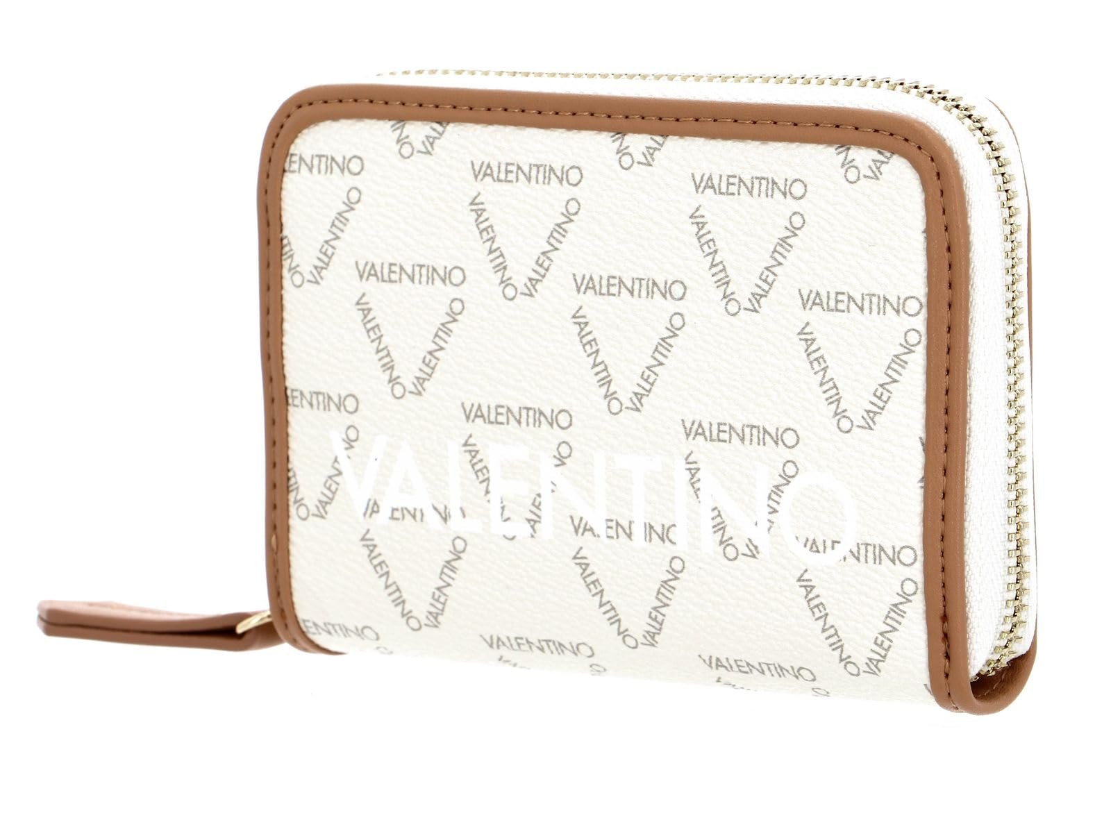 Кошелек VALENTINO Liuto Zip Around Ecru/Multi, фото №1