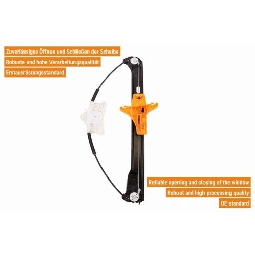 Склопідйомник VAICO V10-7610 Green Mobility Parts для AUDI SEAT SKODA VW VAG, фото №3