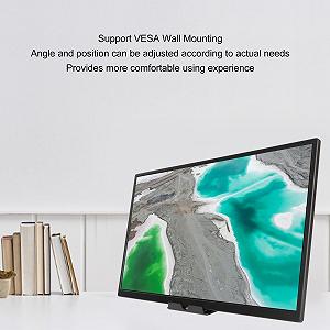 Монітор VBESTLIFE Portable 18.5" Full HD IPS 1080P USB USB Type C 3.5MM Dual Speaker HDMI Wall Mount Phone Switch PS3 PS5 Xbox PC (EU Plug) synthetic.ua - Фото 1