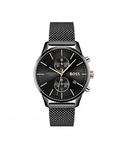 Чоловічий Хронограф BOSS Associate 42 мм Кварцовий Годинник з Браслетом з Нержавіючої Сталі - Фото 1