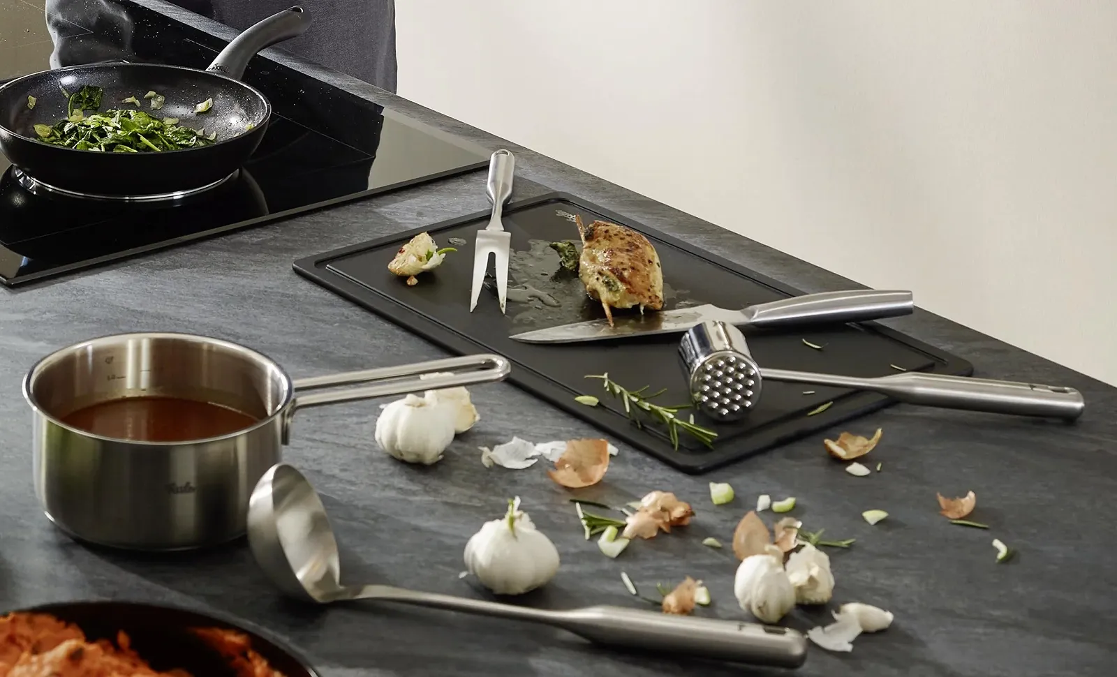 Молоток для мяса Fissler Essential из нержавеющей стали круглый 28 см 0.4 кг, фото №7 Молоток для мяса Fissler Essential из нержавеющей стали круглый 28 см 0.4 кг, фото №7