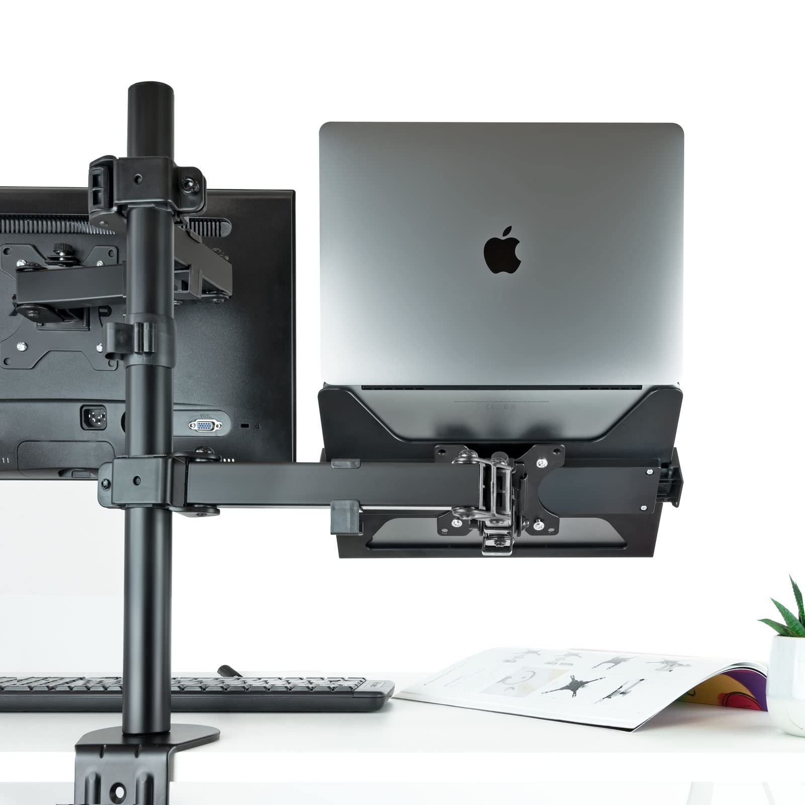 Адаптер VESA TooQ TQLH1117-B, Черный, фото №4