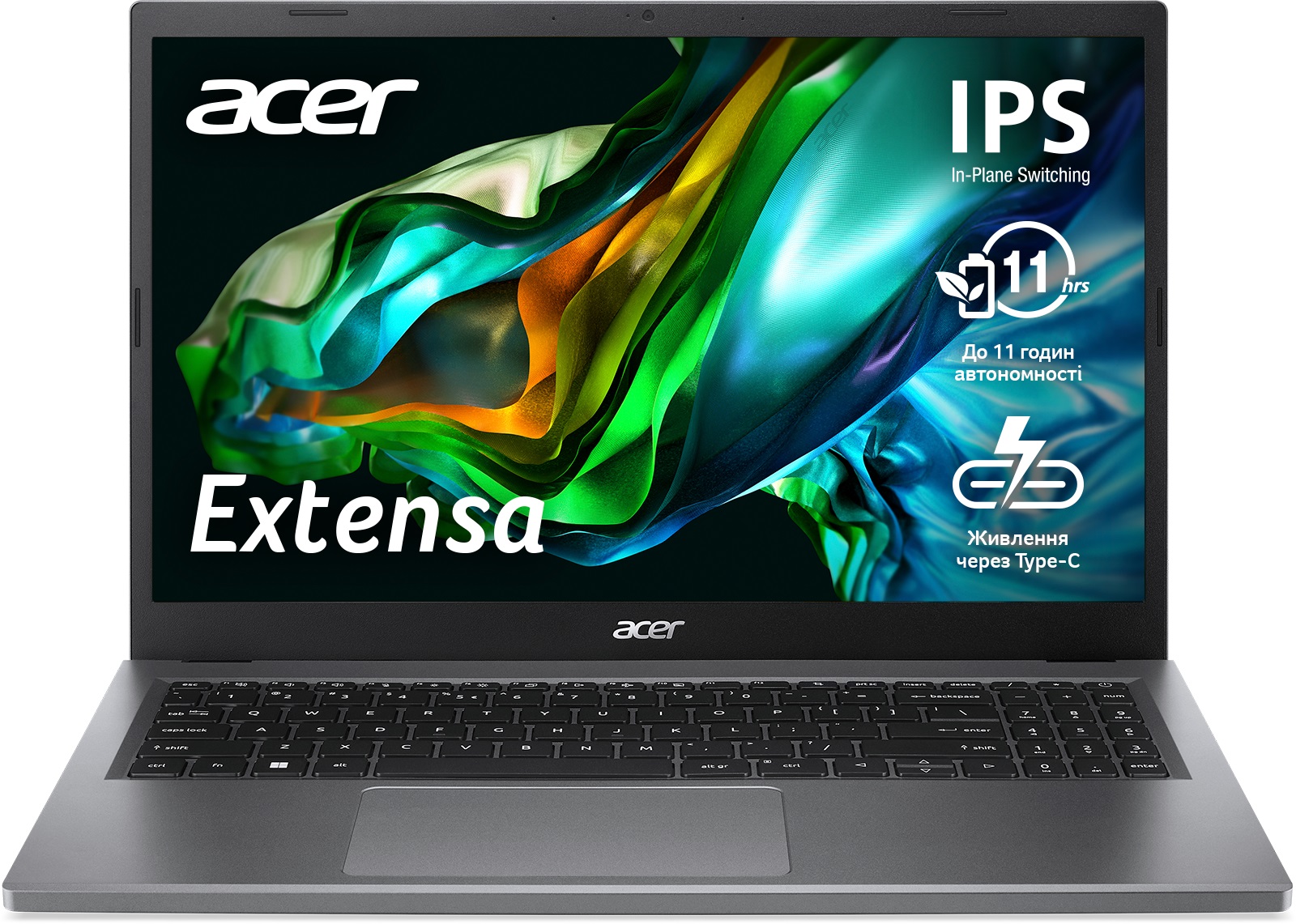 Ноутбук Acer Extensa 15 EX215-23-R01B (NX.EH3EU.00F) Steel Gray, фото №1 Ноутбук Acer Extensa 15 EX215-23-R01B (NX.EH3EU.00F) Steel Gray, фото №1