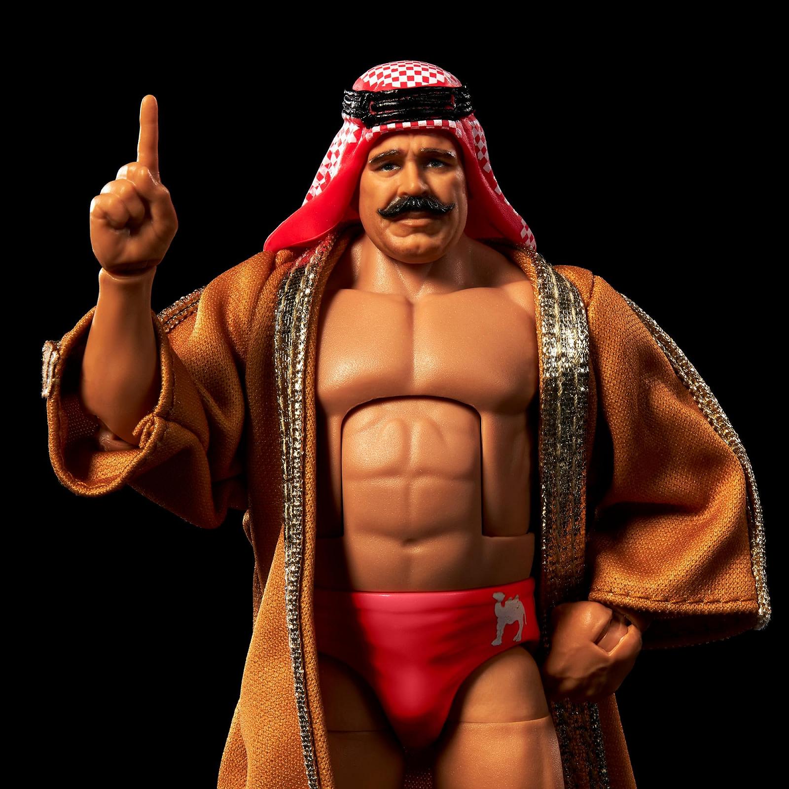 Іграшка Mattel WWE Iron Sheik Elite Collection Legend Зйомні руки та аксесуари Truefx Technology 25 суглобів для дітей 3+ HVF57, фото №4