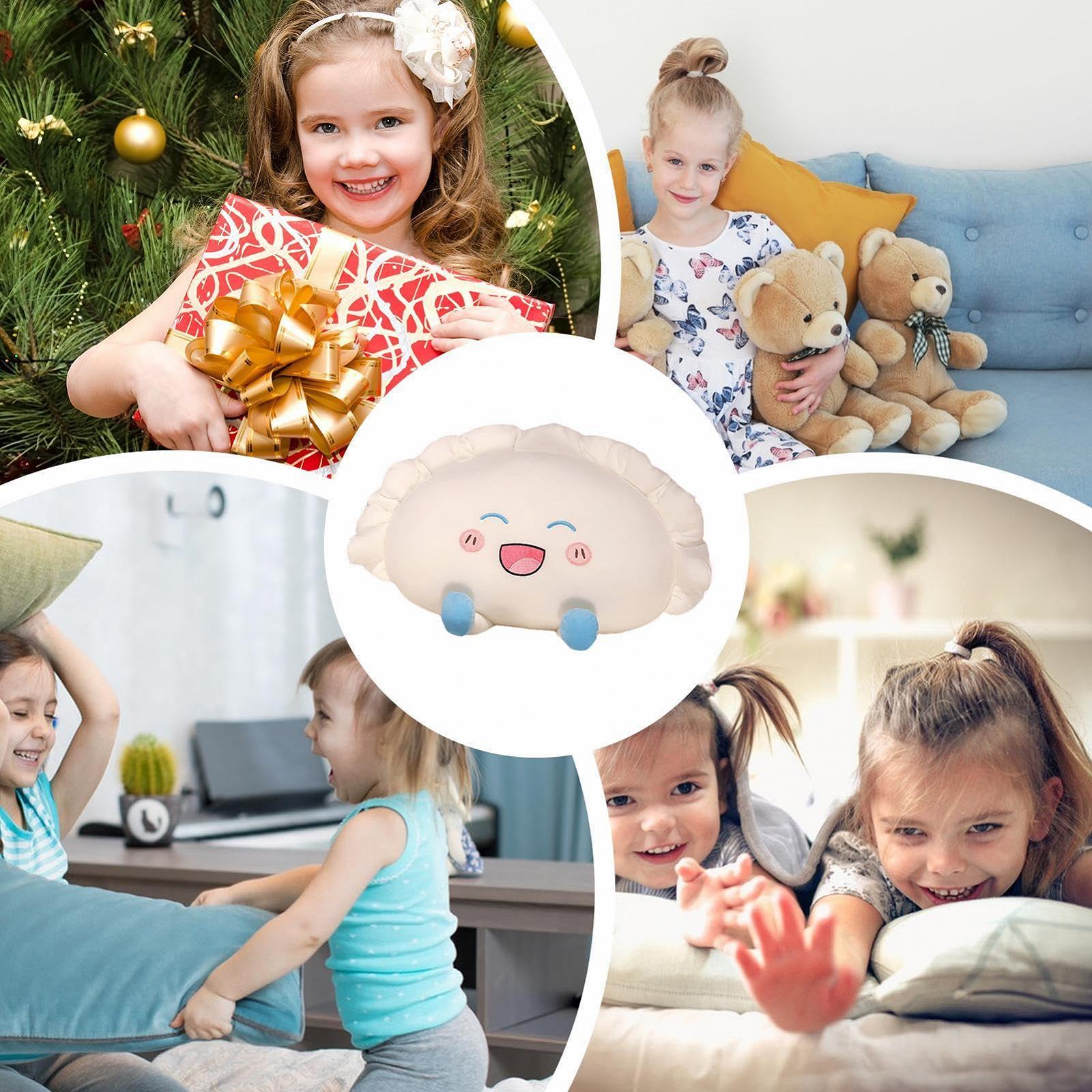 Плюшевая игрушка Пельмень Картонная Подушка, фото №4