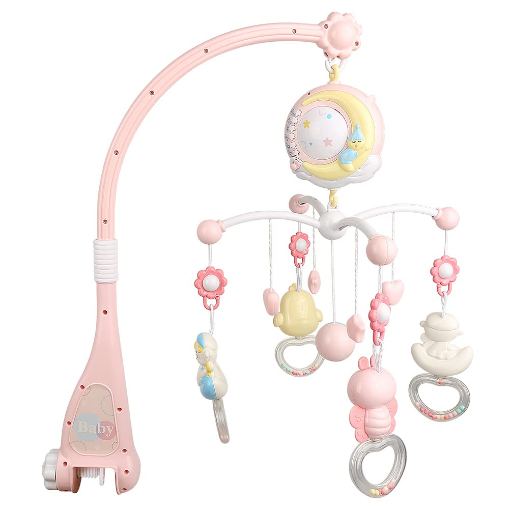 Мобіль для дитячого ліжка з музичним боксом для немовлят обертовий для новонароджених хлопців дівчат, фото №4 Мобіль для дитячого ліжка з музичним боксом для немовлят обертовий для новонароджених хлопців дівчат, фото №4