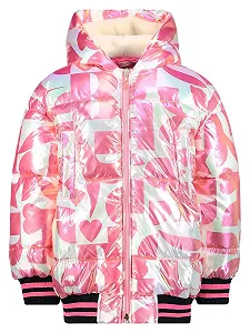 Куртка Sherpa Fleece Gifts Treat для дівчат, фіолетова, м'яка, тепла - Фото 1