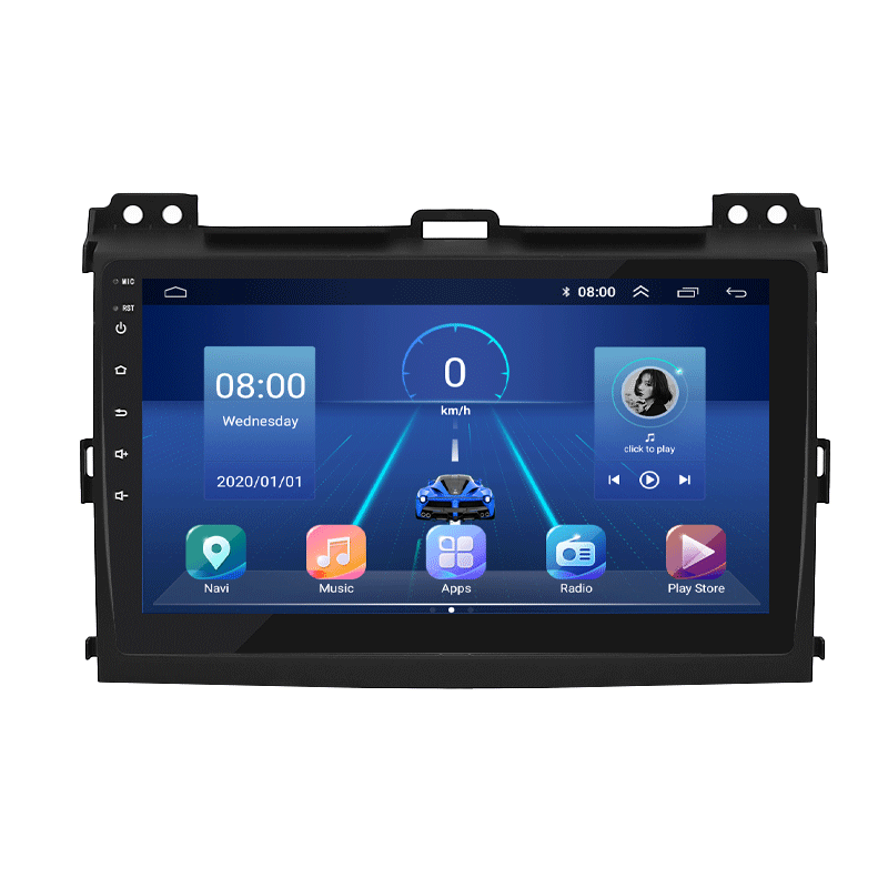 Штатна магнітола Toyota Land Cruiser Prado 120 2007-2009 Element 6/128 4G CarPlay, фото №1