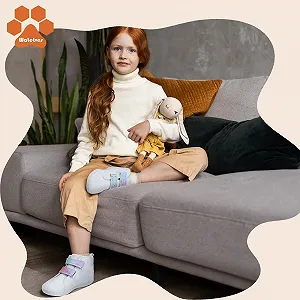 Детская зимняя обувь босиком для мальчиков и девочек, походные ботинки, широкие тапочки босиком, зимние ботинки босиком с высоким верхом synthetic.ua - Фото 1