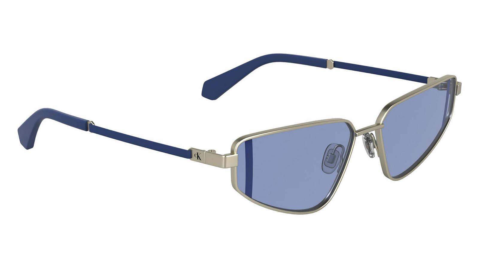 Сонцезахисні окуляри CALVIN KLEIN JEANS CKJ25200S Матове Світле Золото Один Розмір, фото №8