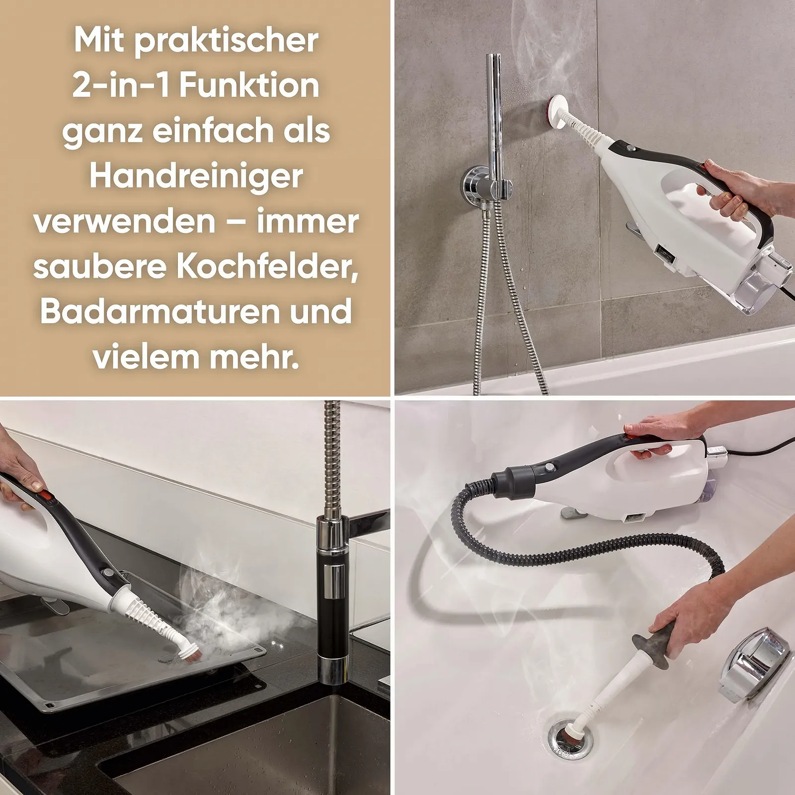 Пароочисник SEVERIN SC 7145 2-в-1 9 m, фото №2 Пароочисник SEVERIN SC 7145 2-в-1 9 m, фото №2