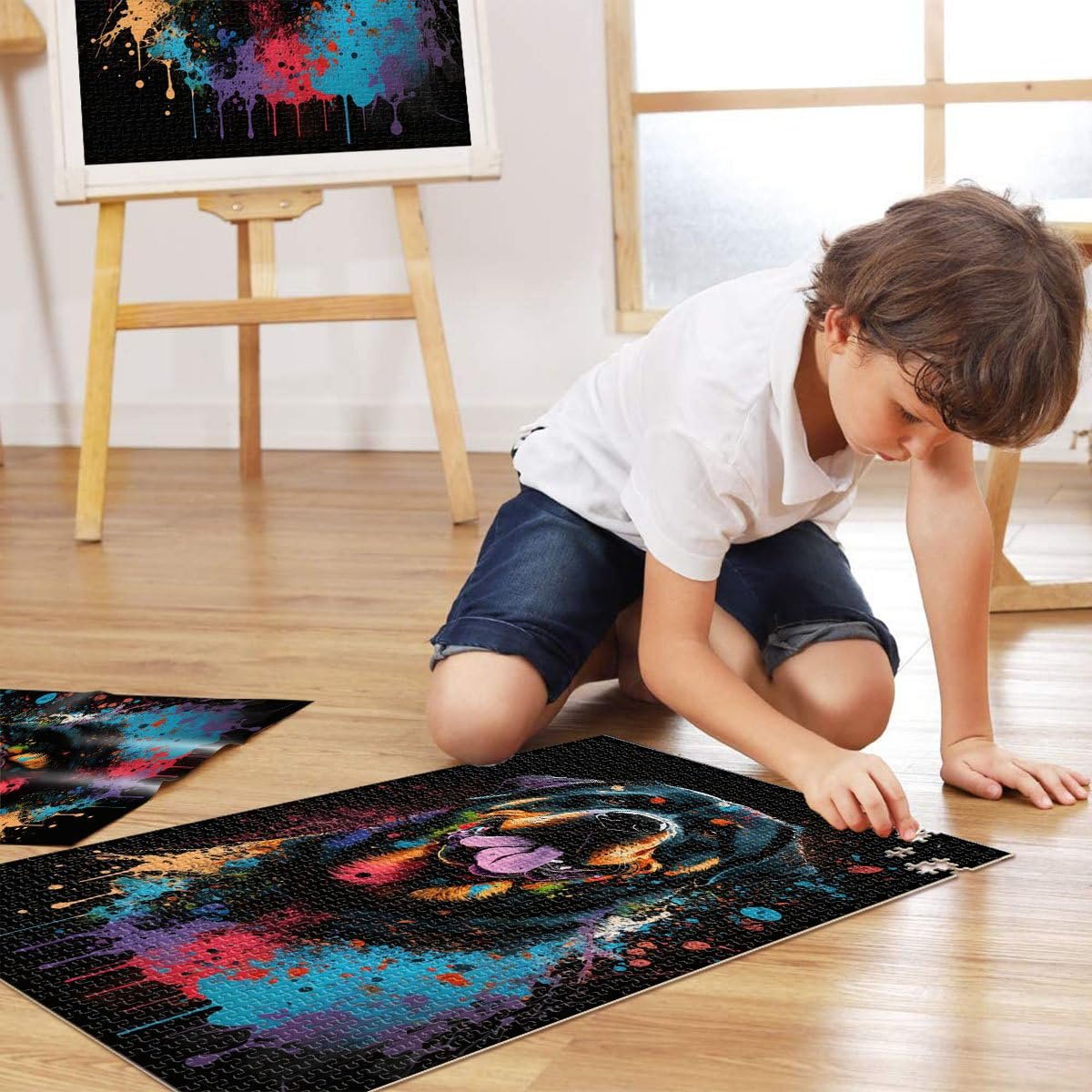 Пазл Rottweiler 1000 элементов 19.7 x 29.5 дюймов, фото №4