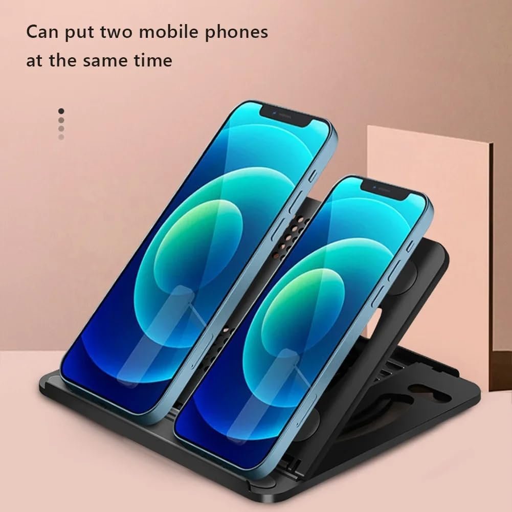 Підставка для ноутбука обертова регульована складна універсальна портативна, фото №3