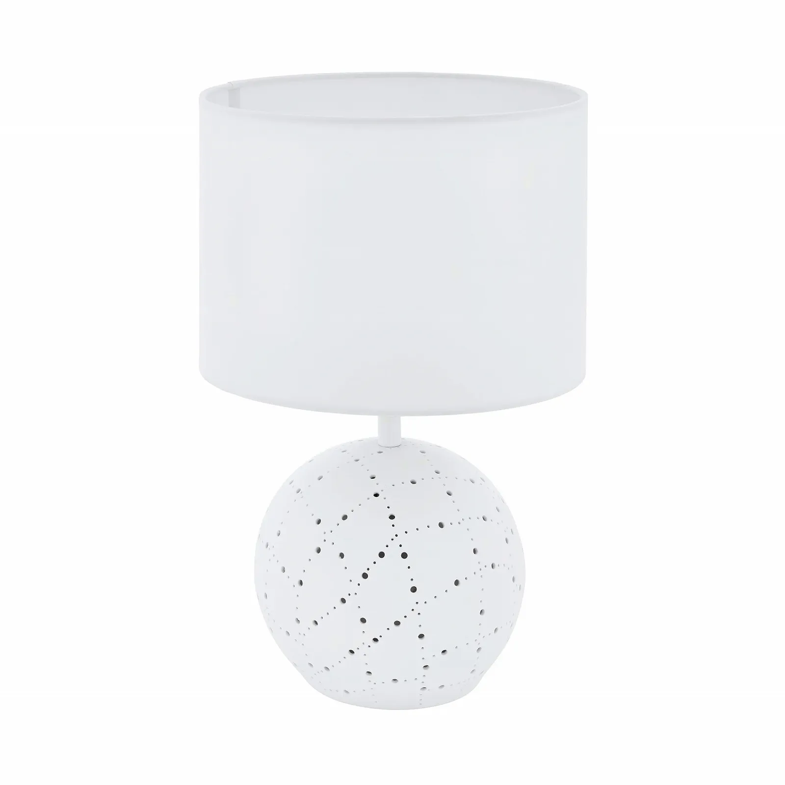Настільна лампа EGLO Montalbano 2xE27 23 см Білий, фото №1
