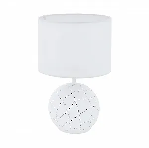 Настільна лампа EGLO Montalbano 2xE27 23 см Білий - Фото 1