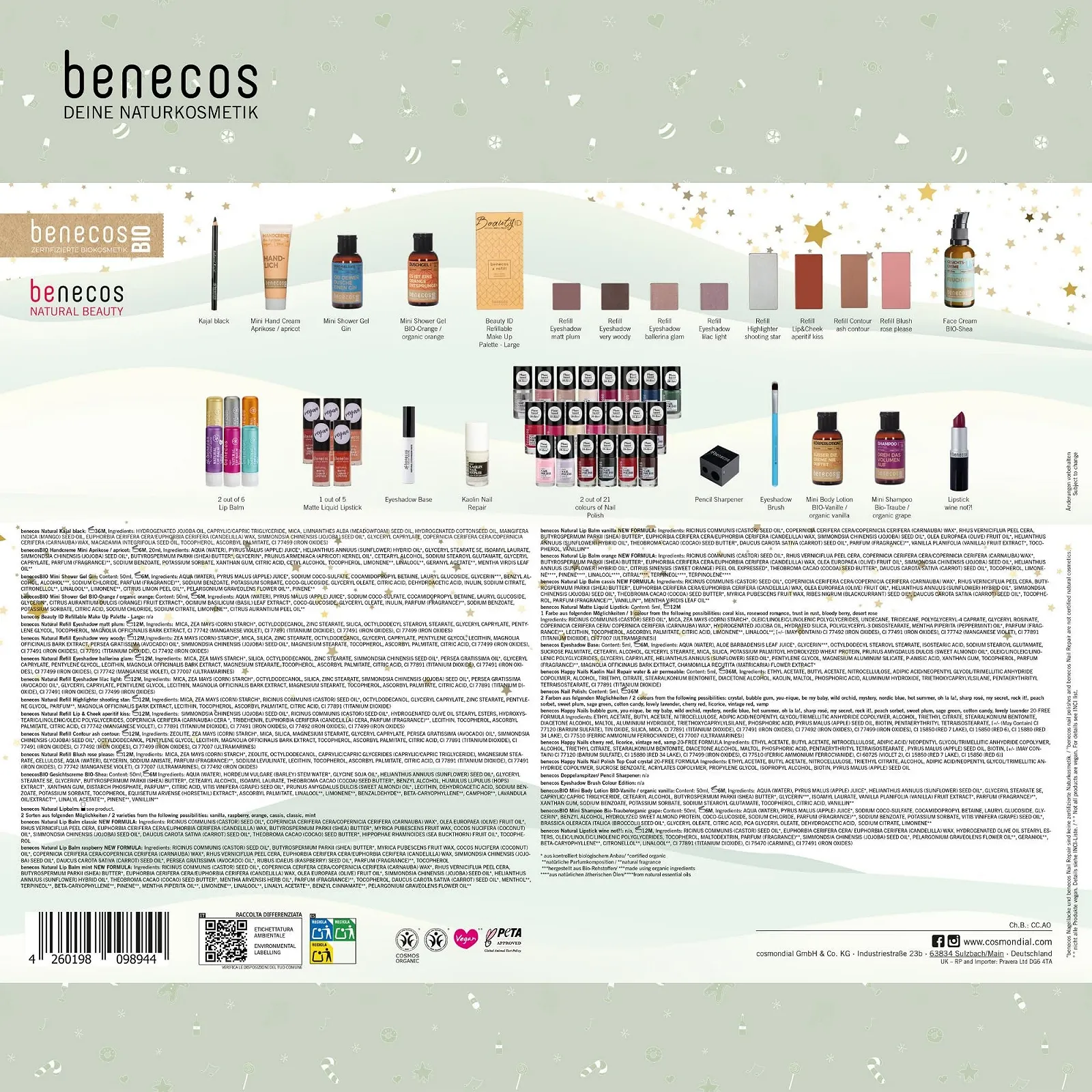 Адвент-календарь Benecos Beautiful Days For You, фото №5