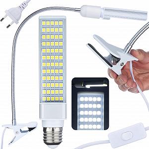 Освещение для микроскопа LED Rosfix 60 x, высокая яркость, 20 Вт, гусиная шея 46 см, белый - Фото 1