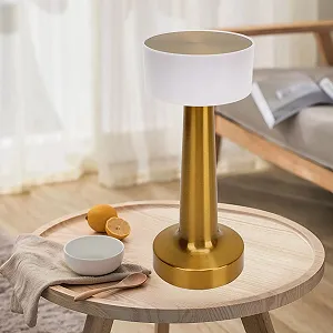 Настільна лампа LED Portable 3 рівні яскравості Сенсорне керування synthetic.ua - Фото 1