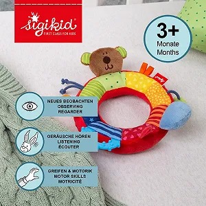 Брязкальце Sigikid Барвистий Ведмідь synthetic.ua - Фото 1