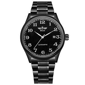Годинник Winner Handsome Чорний synthetic.ua - Фото 1