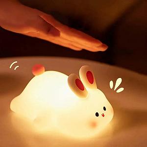 Светильник ночник силиконовый большие уши LED synthetic.ua - Фото 1