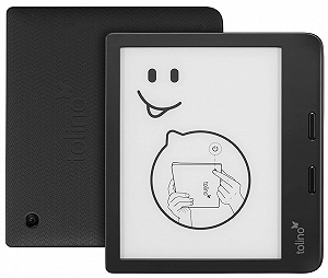 Купити Електронна книга 7" Tolino Vision 6 / 16 ГБ / Android 8.1 / Wi-Fi / Сенсорний E-Ink екран (1264 × 1680) / Налаштовувана яскравість / Вологозахищеність IPX8 / Чорна - Фото 1 Електронна книга 7" Tolino Vision 6 / 16 ГБ / Android 8.1 / Wi-Fi / Сенсорний E-Ink екран (1264 × 1680) / Налаштовувана яскравість / Вологозахищеність IPX8 / Чорна - Фото 1