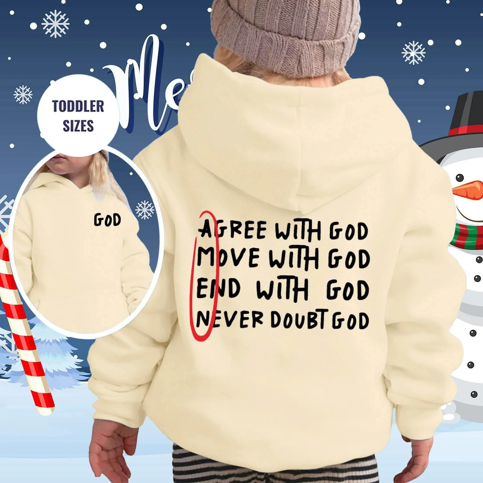 Пуловер Дитячий худі з літерним принтом, довгими рукавами та кишенею для осені та зими, фото №3 Пуловер Дитячий худі з літерним принтом, довгими рукавами та кишенею для осені та зими, фото №3