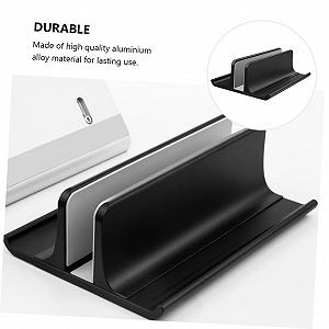 Подставка для ноутбука Вертикальная Aluminiumlegierung Radiator Rack Черный synthetic.ua - Фото 1