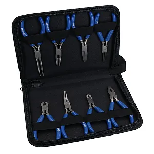 Набор мини плоскогубцев Mountain AN202 (кусачки/длинногубцы/съемник стопорных колец/инженерные) - Фото 1